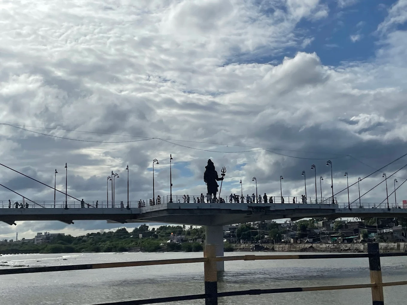 Bholenath statue bridge